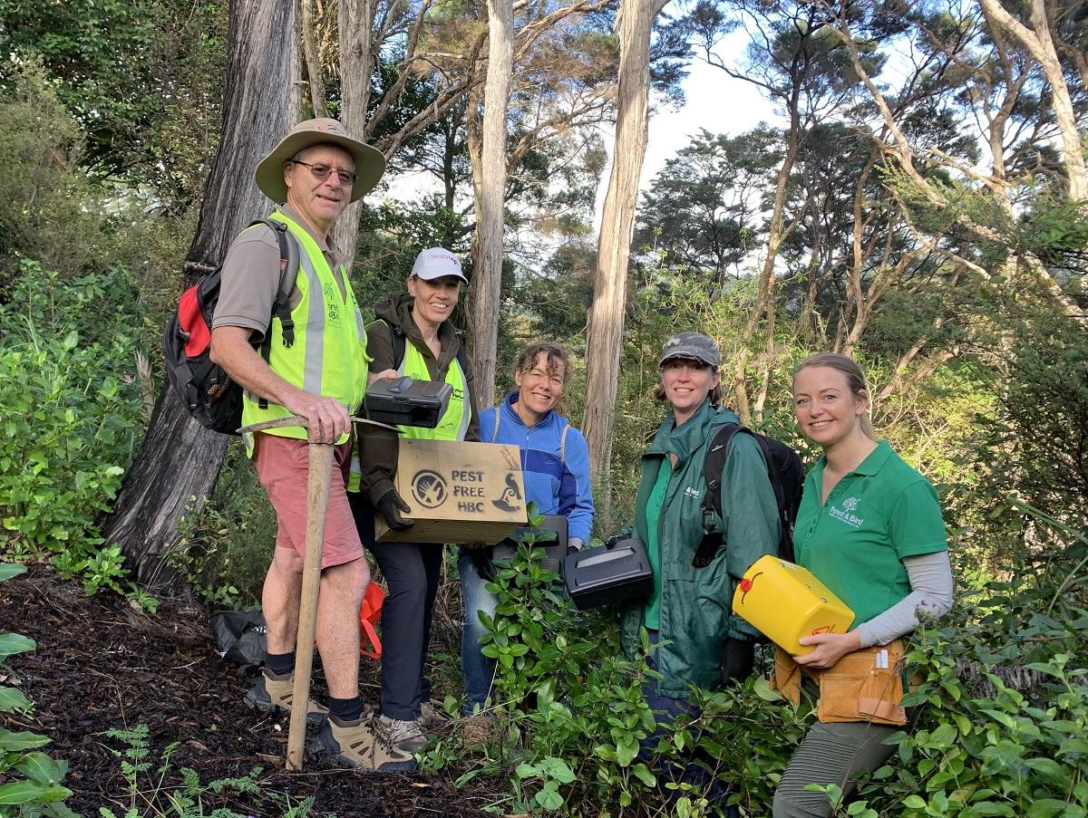 Keeping birdsong alive with pest control in Arvida’s native forest