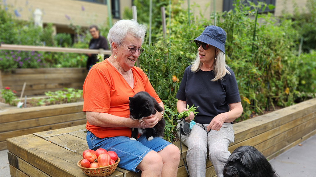 Gardening ‘because we want to, not because we have to’