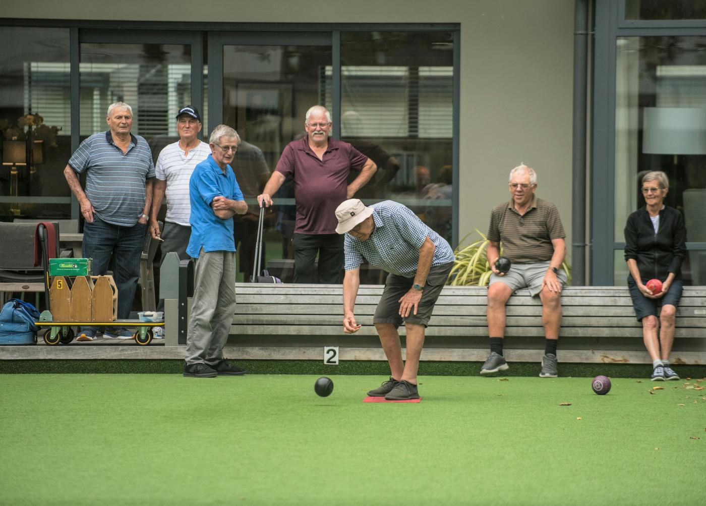‘Bowled over’ by bowls at Park Lane