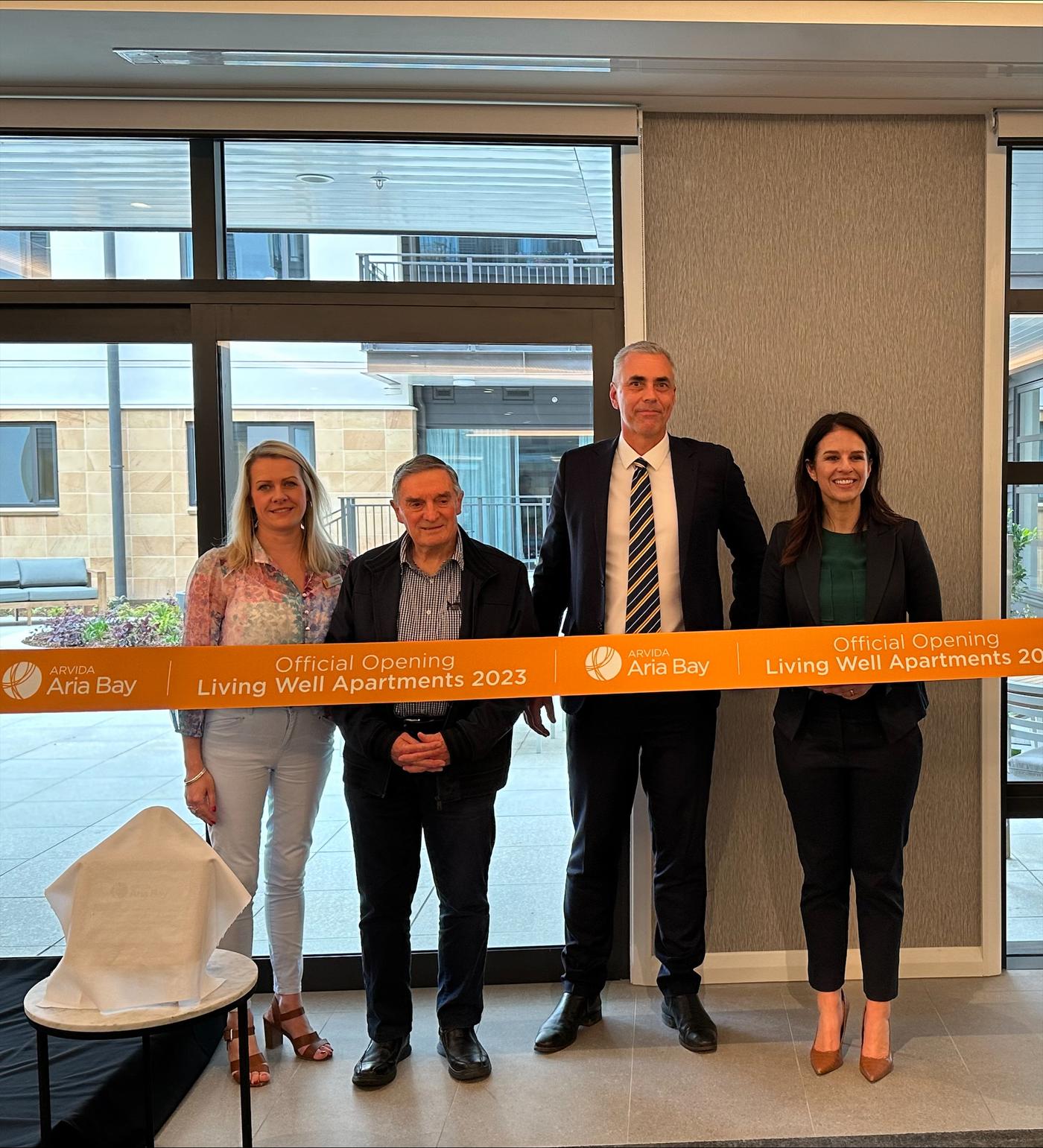 Arvida Aria Bay Living Well Apartments Officially Open    