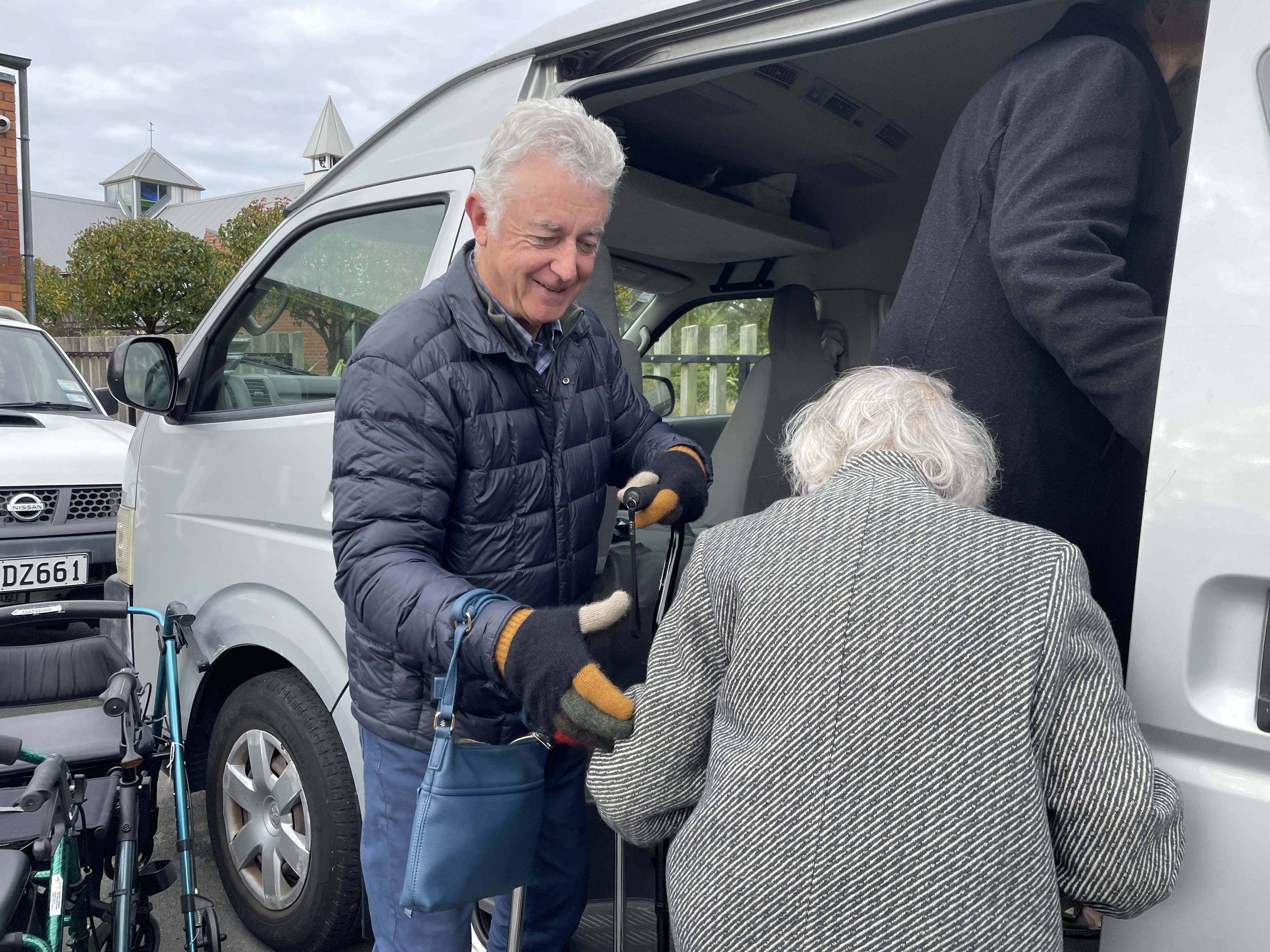 Not many bumps in the road for volunteer driver