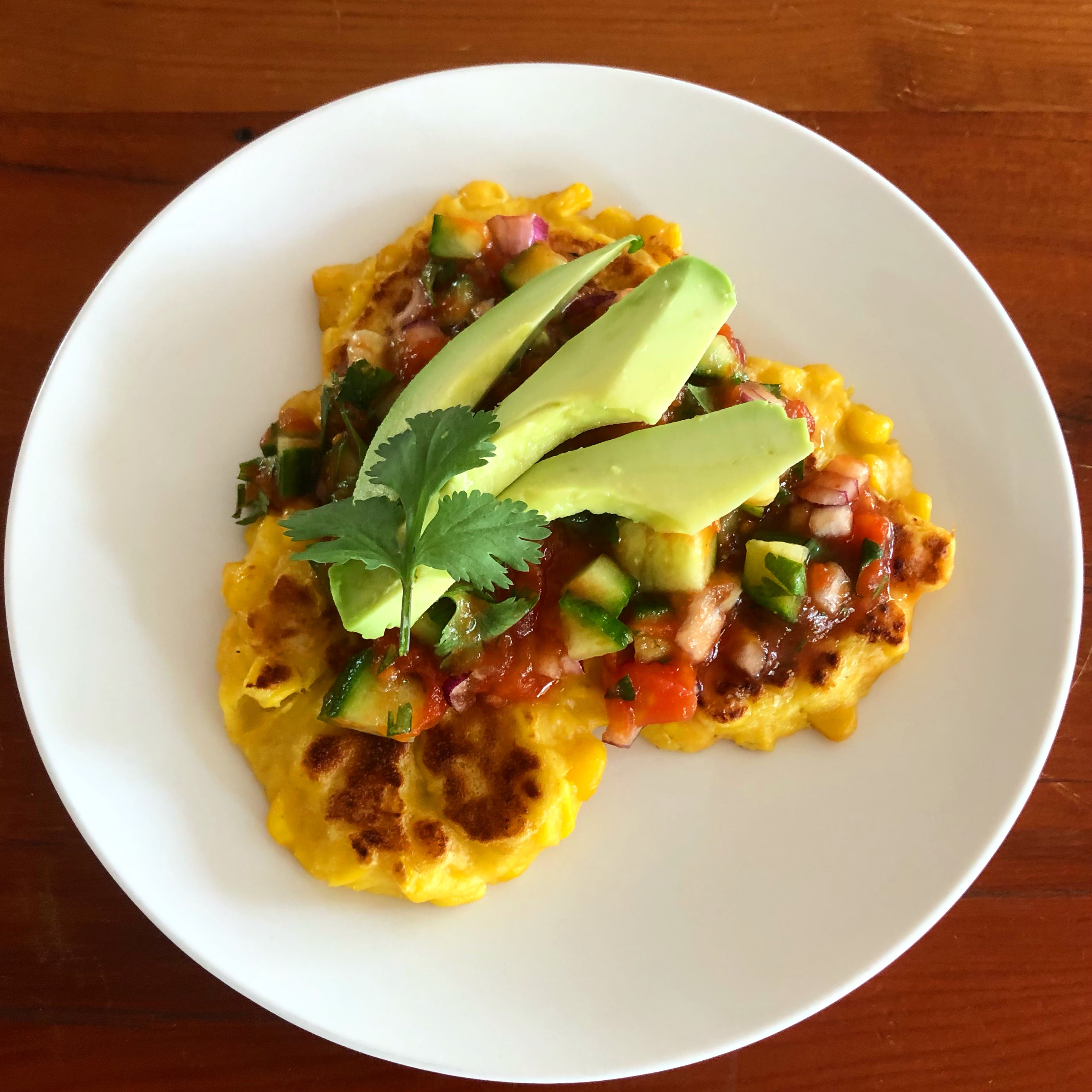 Community corn fritter challenge