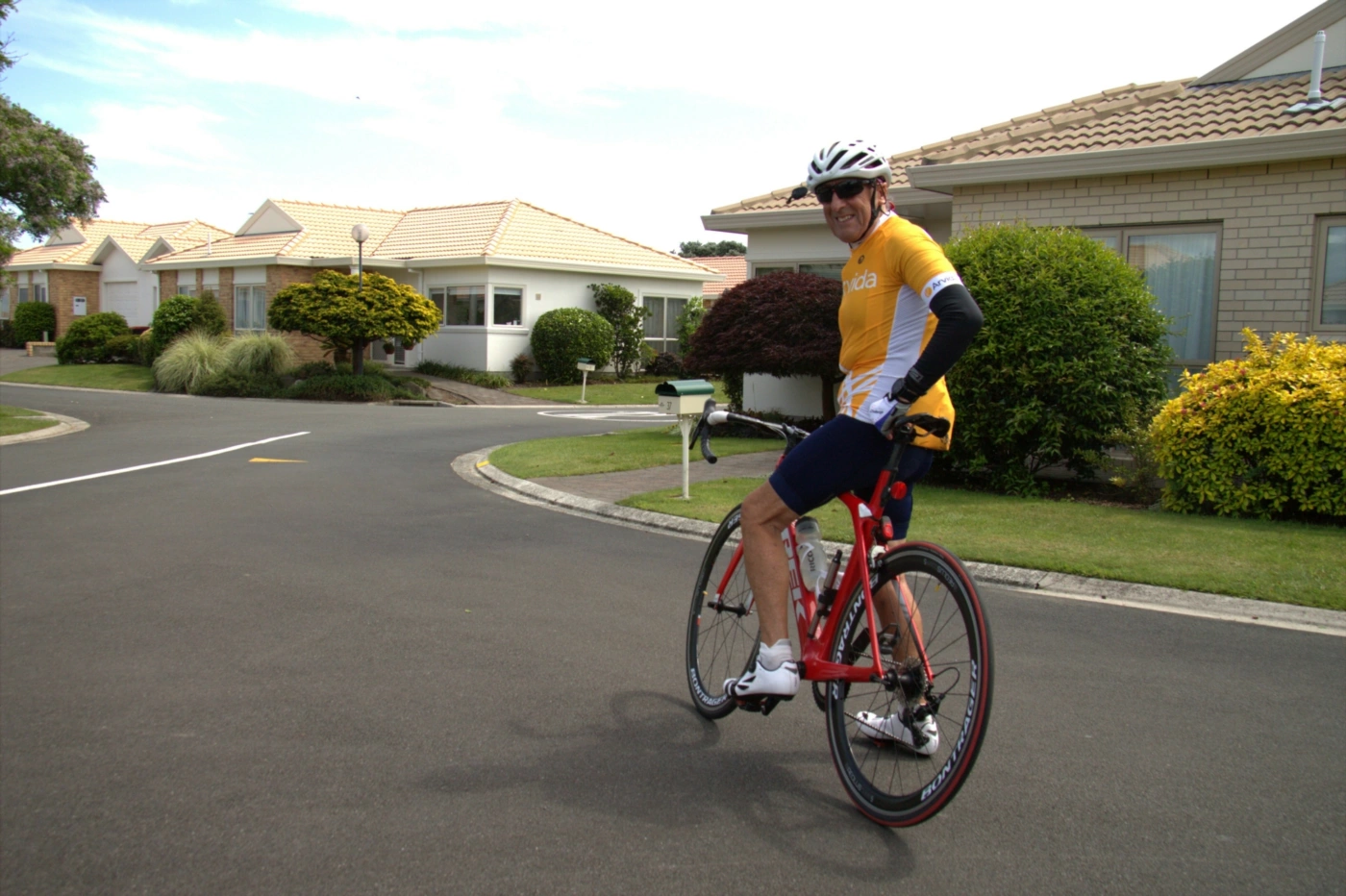 76 and pedalling 160kms per week