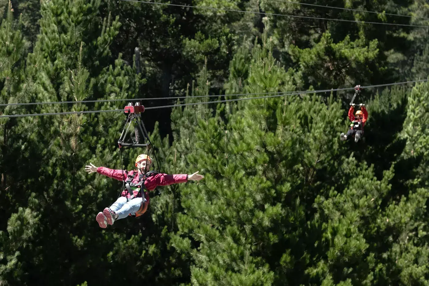 Older, bolder, and on a high-flying zipline adventure