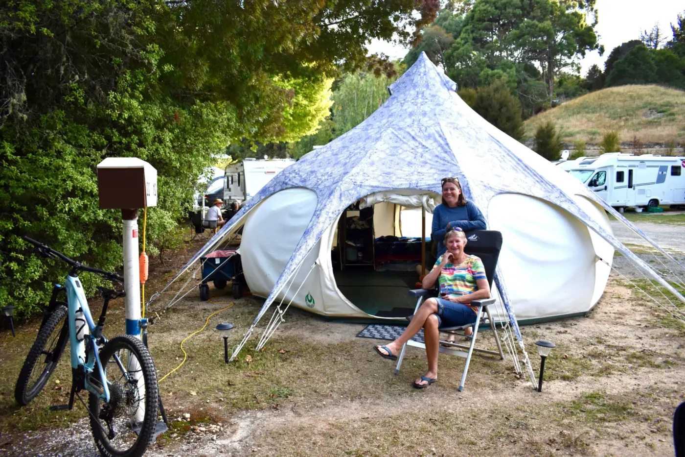 Glamping is the best way to camp for resident