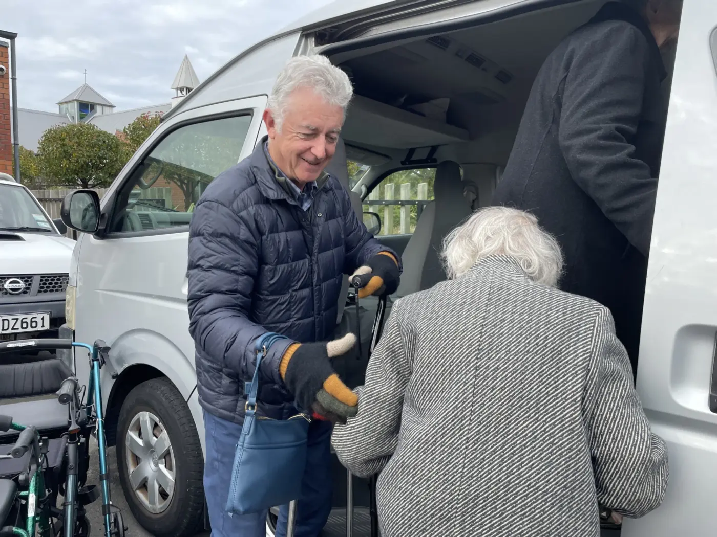 Not many bumps in the road for volunteer driver