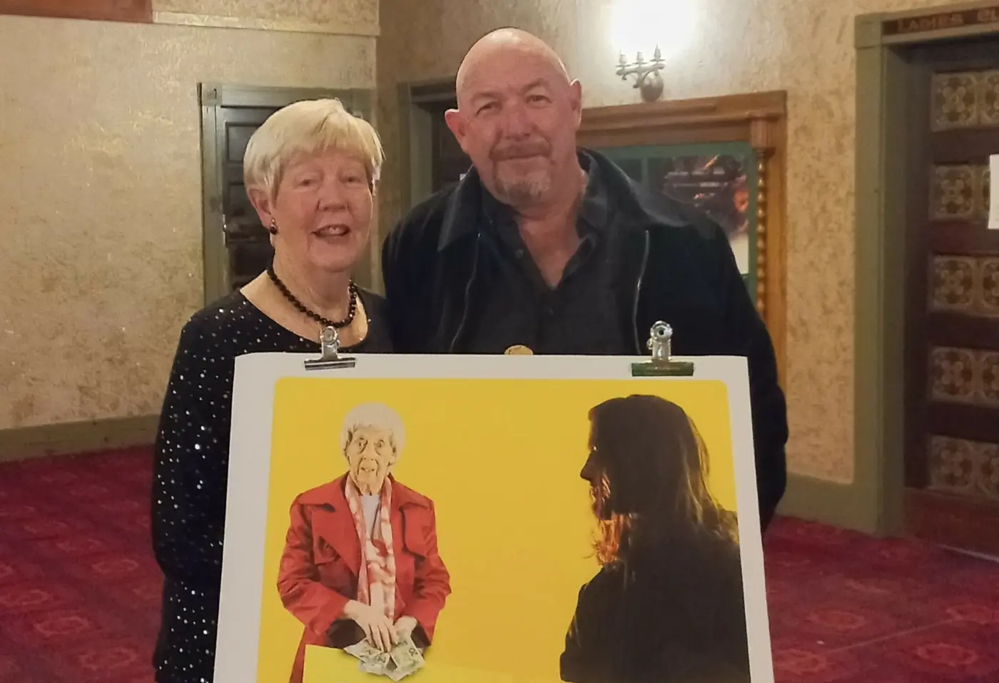 Resident gives acting a go in short film