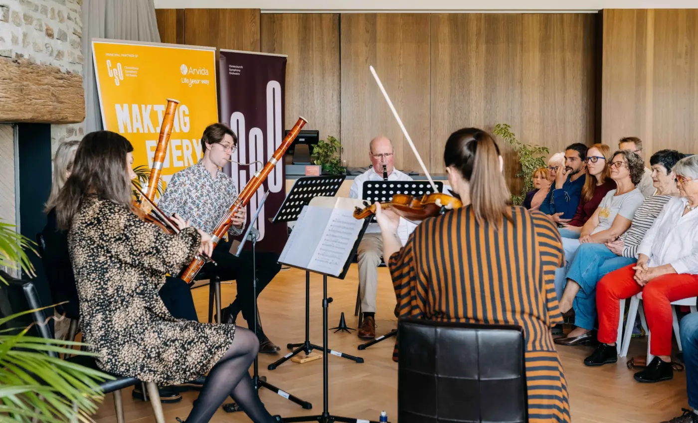 Orchestra strikes a chord in Christchurch