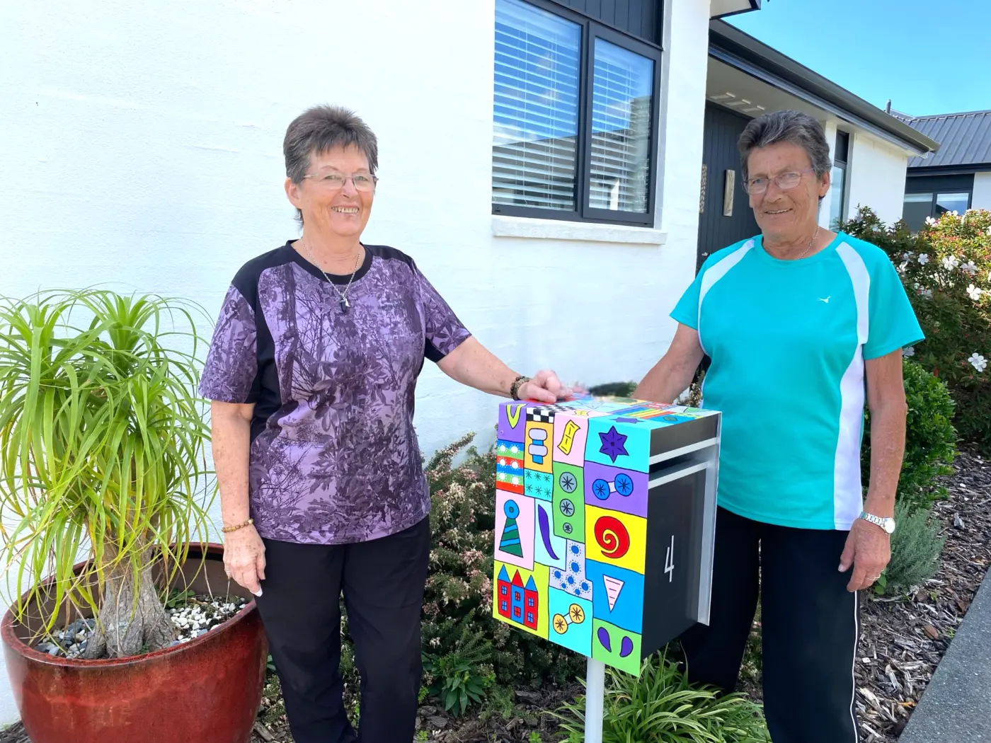 Village mailbox makeovers