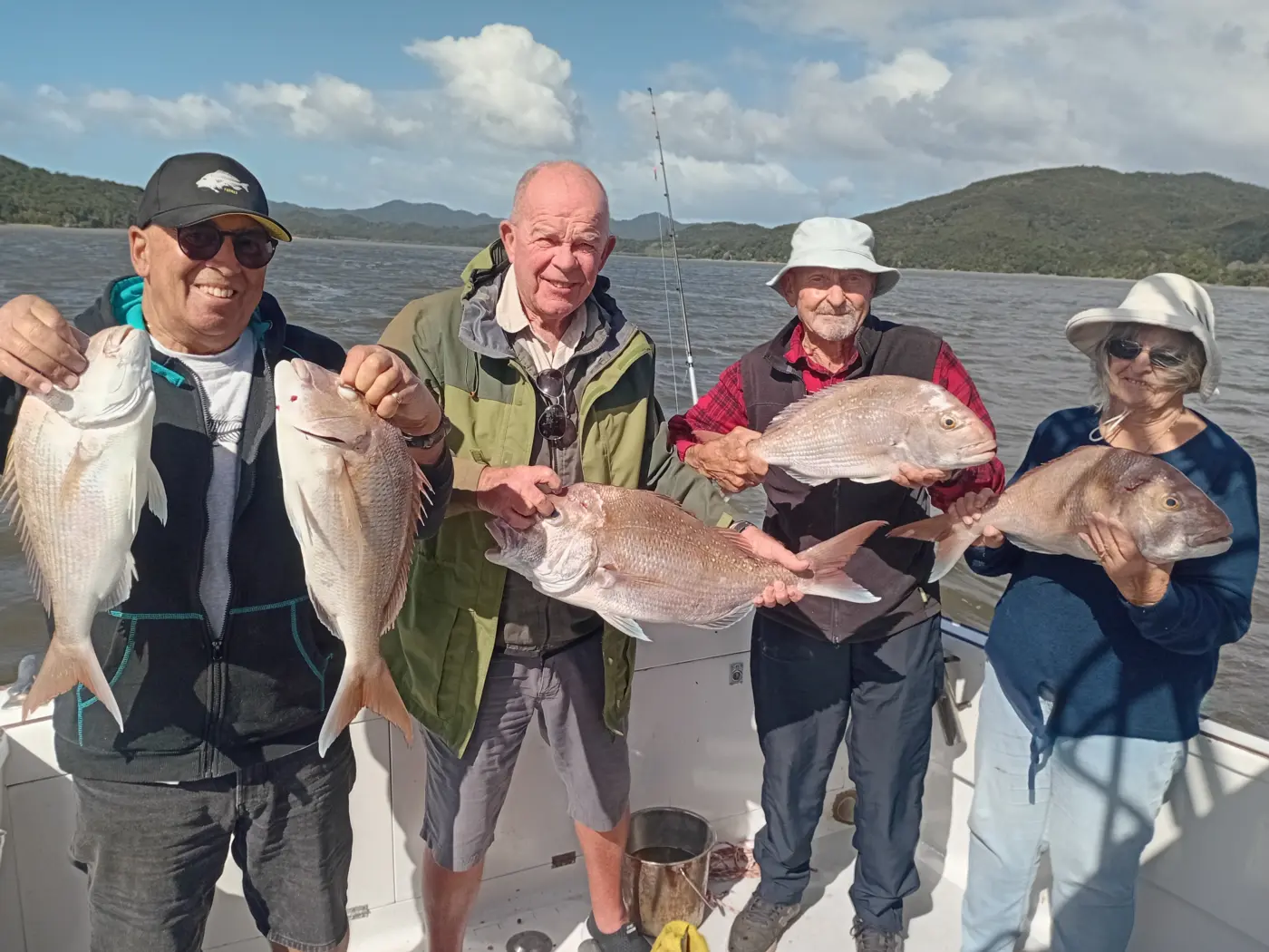 Cold weather and hot catches aboard the Alma G