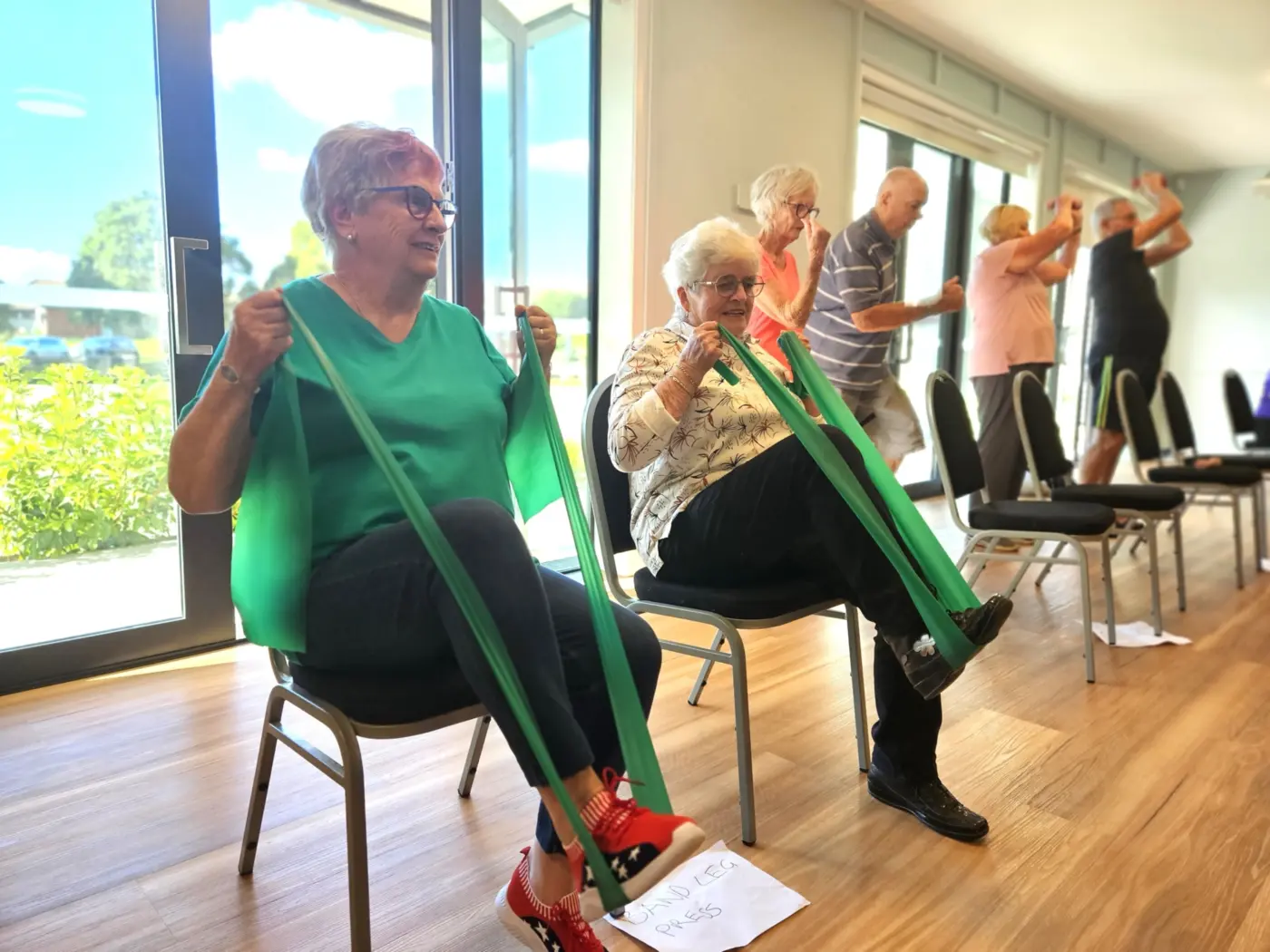 ‘Huff and puff’ sessions bring strength and balance